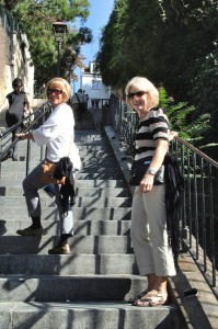 Linda and Judy off to the top!