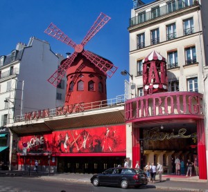 Le Moulin Rouge at La Place Pigalle