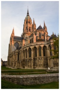 The cathedral at Bayeux, France