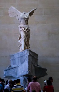 Winged Victory in the Louvre