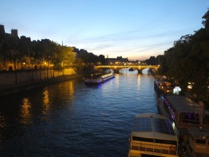 Twilight on the Seine from Pont Marie