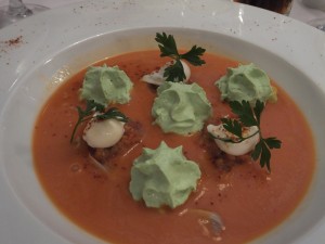 Linda's gazpacho