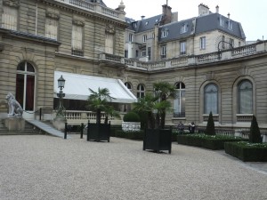 The terrace at Jacquemart-Andre Cafe