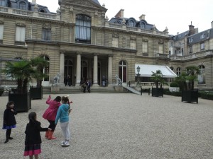 Musee Jacquemart-Andre is a former residence.  The entrance is from the rear.