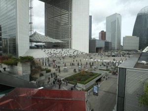 Lunch time looks a bit like crawling ants!