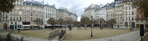 Square de la  Place de la Reine, our favorite new discovery.  Quiet, beautiful, no tourists (except us!) Next photo explains it in French.