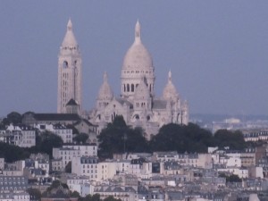 Le Sacre Coeur on Montmartre