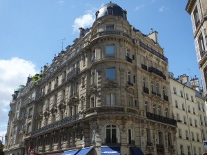 This is classic Haussmann architecture which reinvented old Paris and made it what it is today.