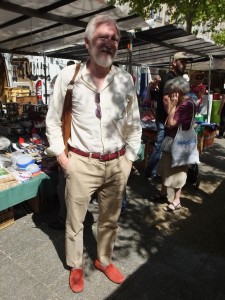 Jim Bilbro is stylin' with his new shoes and matching belt!