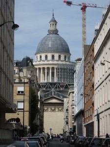 For two years, the Pantheon has been under major restoration, covered up totally until it looked like an ice cream cone in the sky. The weight of the dome was about to implode the whole structure.