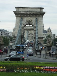 Closer look at the chain bridge