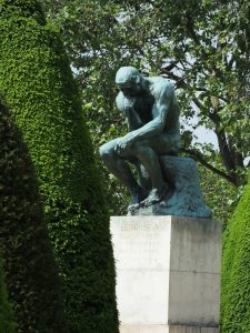 The Thinker by Rodin