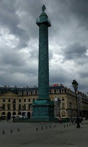 Center monument at Place Vendôme 
