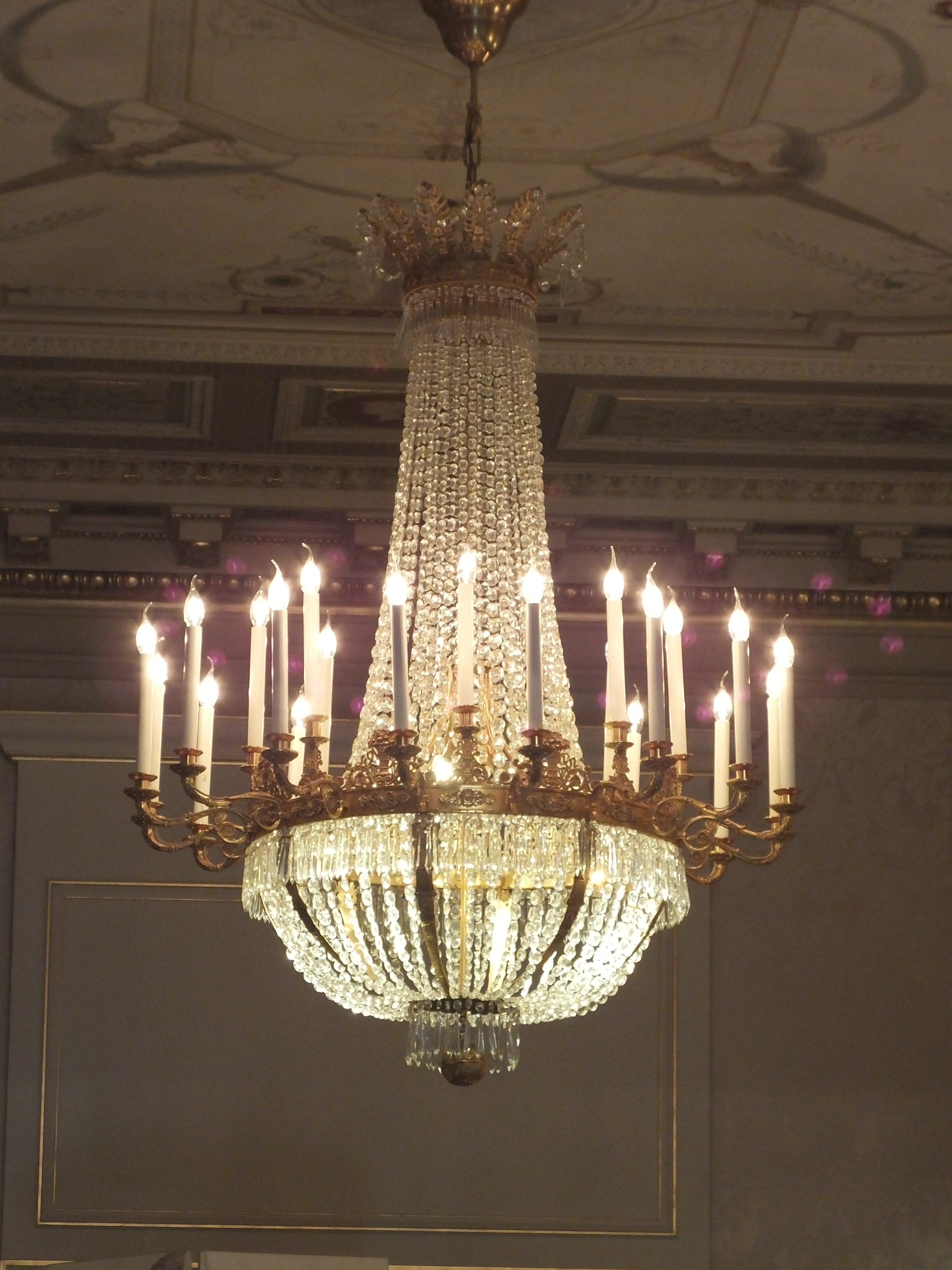 Gorgeous chandeliers