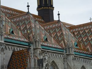 Closer look at the beautiful roof tiles.