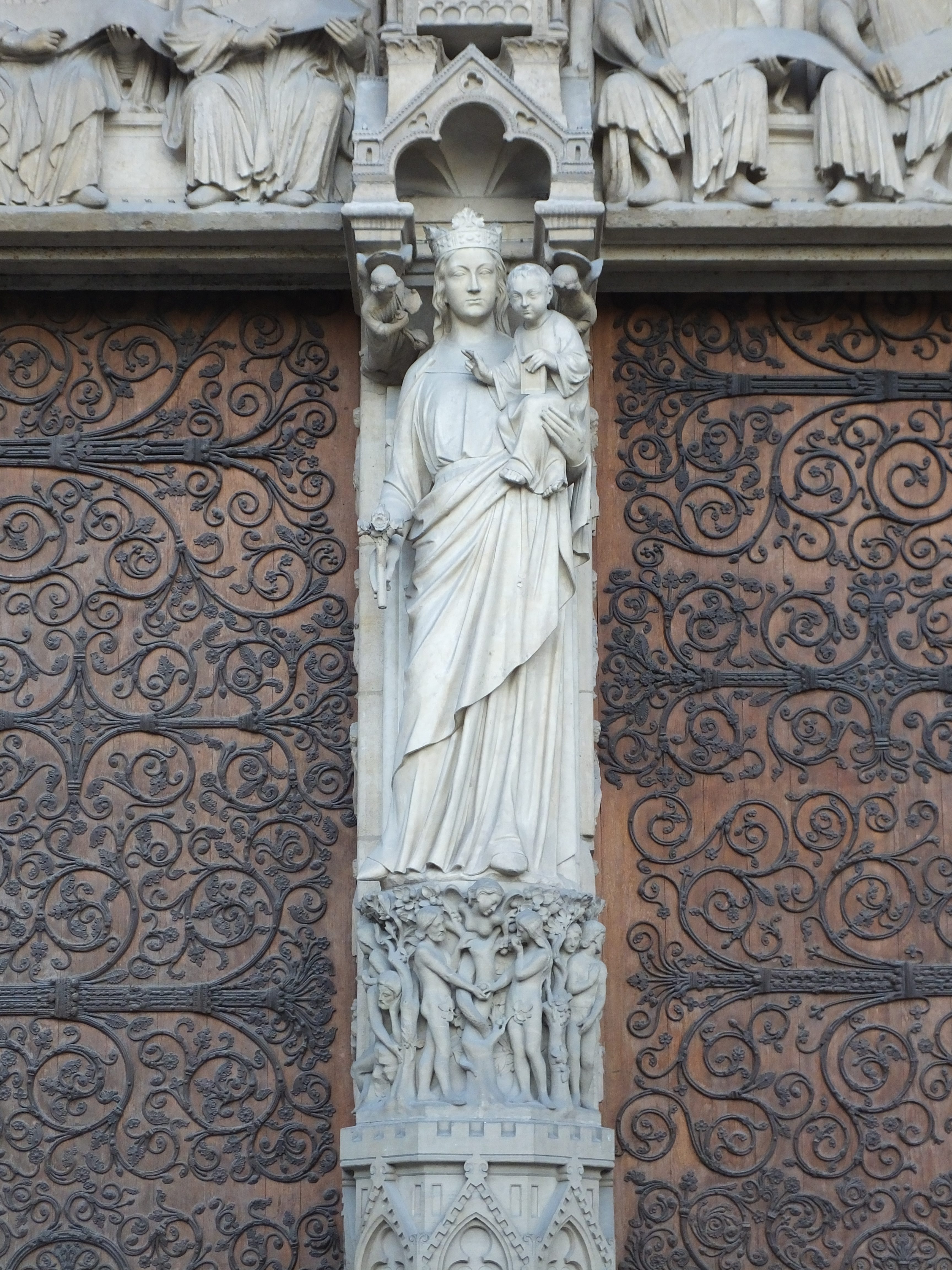The doors of Notre Dame