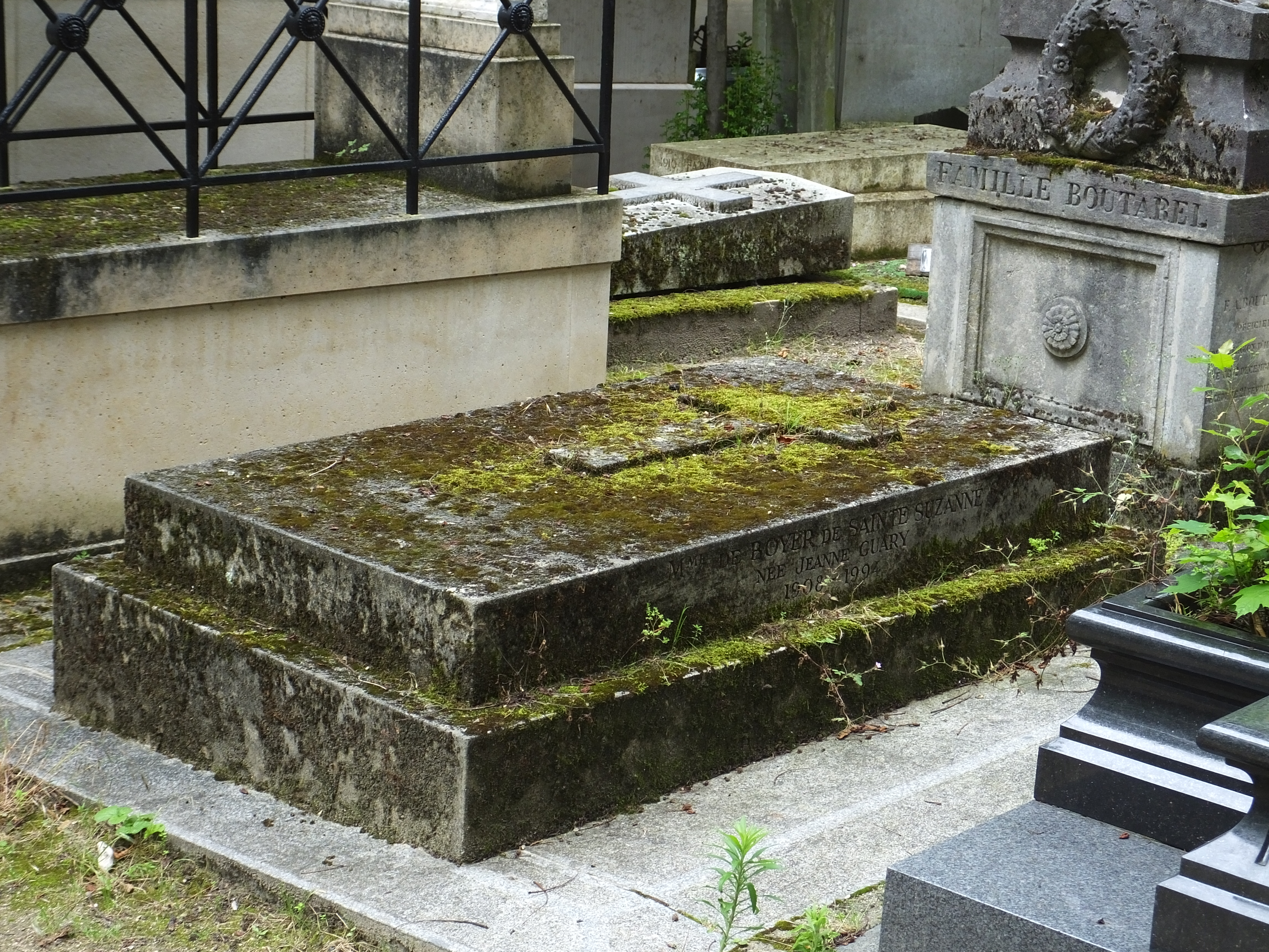 An abandoned tomb. Plots are sold in perpetuity which means they can never be removed.