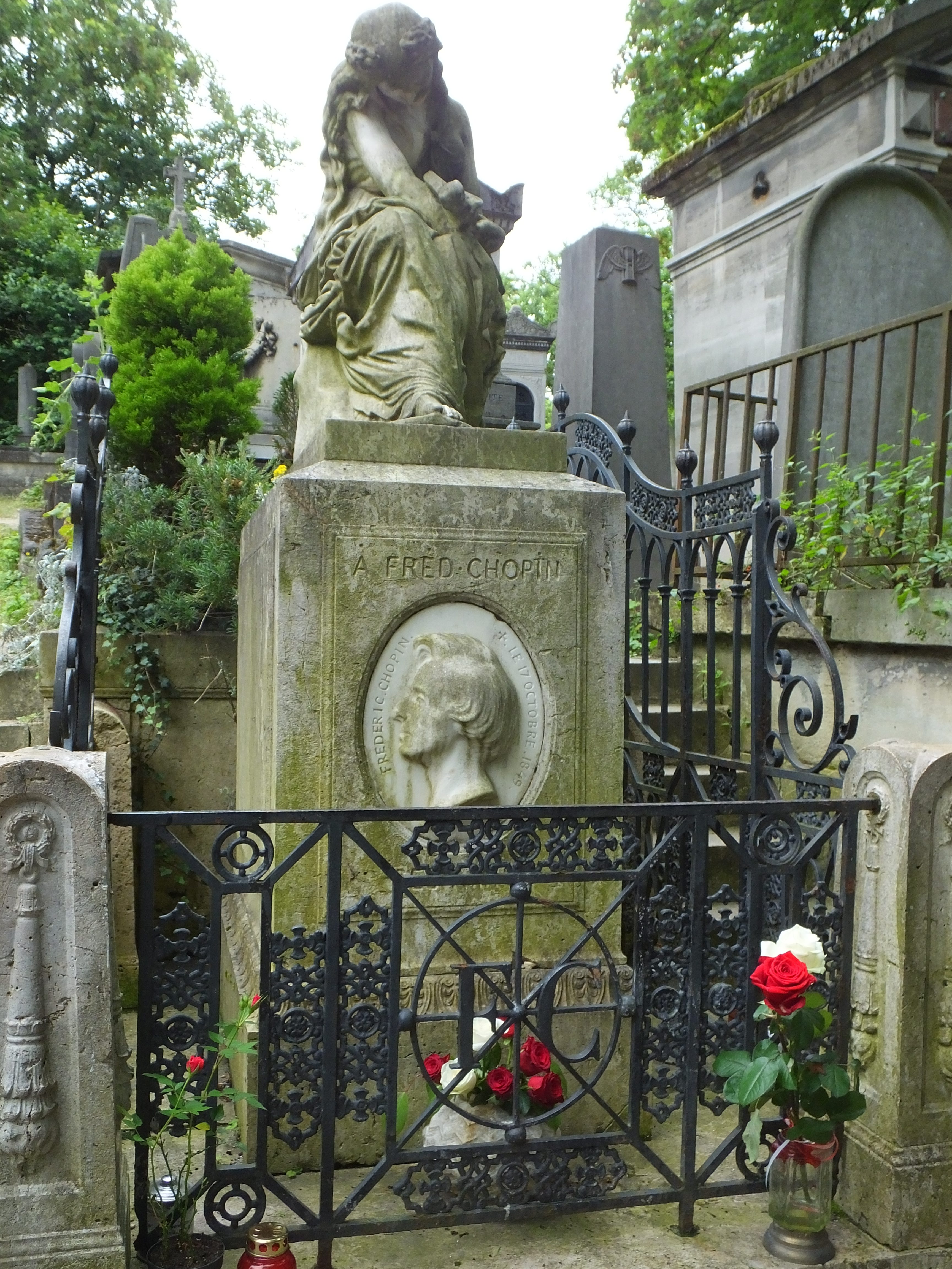 Chopin's grave