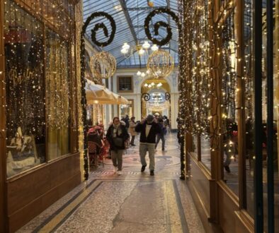 Christmas Tourists Still Jam Paris